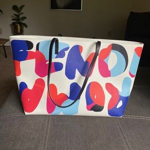 Authentic Fendi Roma Saffiano tote